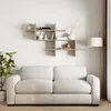 DECORTIE Halic Étagère murale Moderne Étagère à livres Voir les images du produit 1