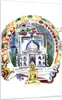 Bilder auf glas - Einteilig - Elefanten Indien Religion Produktbild-Vorschau 1