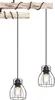 Globo Lighting|Deckenleuchte Metall schwarz matt, 4x E27 Produktbild-Vorschau 3