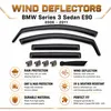 Kompletná sada 4 deflektorov pre BMW radu 3 (E90) 2006–2011 Náhľad obrázku produktu 3
