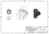 Odbočka kanalizační PVC Osma KGEA 45°, DN 160 x 160, Náhled obrázku produktu 5