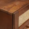 vidaXL Sideboard Braun 40 x 33,5 x 75 cm Massivholz Mango Produktbild-Vorschau 5
