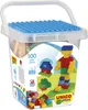 Stavební bloky 100 dílů v kbelíku Náhled obrázku produktu 1
