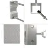 Portaombrelli in acciaio inox per ringhiera balcone tondo e Anteprima dell’immagine prodotto 5