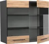 Armoire en verre Vicco Fame-Line Chêne de force doré 80cm, Voir les images du produit 4