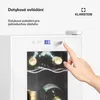 Klarstein vinotéka, 1 zóna, malá, 32 l, skleněné dveře, Náhled obrázku produktu 6