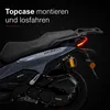 Motorroller 125 ccm Burnout QS125 ADV Grau  (Desert) Produktbild-Vorschau 3