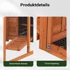 Casetta per roditori Wiltec 1650 x 735 x 980 mm, conigliera Anteprima dell’immagine prodotto 11