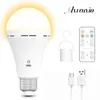 LED Glühbirne, 2600mAh, USB Rechargeable mit Fernbedienung, Produktbild-Vorschau 1