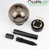 LUMILED Solar Gartenleuchte LED Kugel Rauchgrau 15cm Produktbild-Vorschau 9
