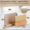 TOPANBIETER 999 Premium Tischkehrset 2-teilig – Mini Produktbild-Vorschau 2