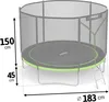 Trampolino da giardino 6ft/183cm con rete da esterno e Anteprima dell’immagine prodotto 3