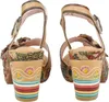 Laura Vita Laura Vita Sandalette Beige Produktbild-Vorschau 13