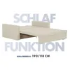 KomfortWelt24 2 Sitzer Sofa mit Schlaffunktion und Produktbild-Vorschau 12