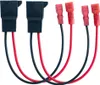 2x Auto KFZ Lautsprecher Kabel Adapter 18cm Produktbild-Vorschau 1