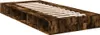 vidaXL Bettgestell Räuchereiche 75x190 cm Holzwerkstoff Produktbild-Vorschau 6