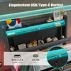 Sweiko Modernes Polsterbett – Kopfteil mit LED und Produktbild-Vorschau 9