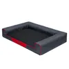 Hobbydog Tierbett Victoria, Grau mit Schwarz, 100x66x17 cm Produktbild-Vorschau 4
