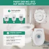 CECIPA WC-Sitz O-Form Toilettendeckel mit Absenkautomatik & Produktbild-Vorschau 10