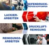 Druckluftzubehör Set 5-teilig mit Farbspritzpistole und Produktbild-Vorschau 6