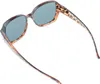 Polarisierte Schildpatt-Sonnenbrille für Überbrillen, Produktbild-Vorschau 6