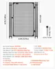 VEVOR Zwembadhek Poort, 1,2x0,75 m, Poort voor zwembadhek, Productafbeelding-voorbeeld 7