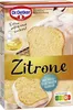Dr.Oetker 5206244009 Dr.Oetker Zitrone Backmischung 525,0 g Anteprima dell’immagine prodotto 1