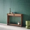 sweeek - Konsole Holzlook 2 Schubladen und Regal - Produktbild-Vorschau 4
