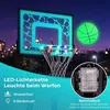 COSTWAY LED Basketballkorb mit Rollen, Ständer, 115-144 cm, Produktbild-Vorschau 5