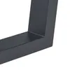 Close-up of a dark metal table leg corner. Náhled obrázku produktu