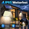 2 projecteurs solaires à 118 LED avec détecteur de Voir les images du produit 9
