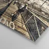 Bilder auf glas - Amerika brooklyn brücke bau - 70x70cm - Produktbild-Vorschau 5