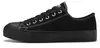 Canvas Sneaker Freizeitschuhe Sportschuhe Uni Schwarz 43 EU Produktbild-Vorschau 2