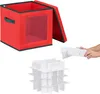 Scatola porta palline di Natale Relaxdays, per 64 palline, Anteprima dell’immagine prodotto 5