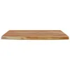 Mensola a muro 50x30x2,5 cm rettangolare in legno massiccio Anteprima dell’immagine prodotto 4