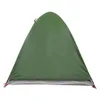 vidaXL Tenda da campeggio a cupola 2 persone Verde Anteprima dell’immagine prodotto 8