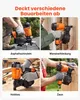 VEVOR Pistola per chiodi a bobina ad aria compressa CN45C, Anteprima dell’immagine prodotto 6