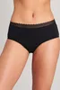 Schiesser Damen 2 er Pack Periodenpanty Gr. 42/44  schwarz Produktbild-Vorschau 2