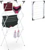 Séchoir à linge Relaxdays, pliable, 18 barres, 136 x 62 x Voir les images du produit 1