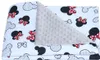 Baby Wende Einschlagdecke MINKY mit Kapuze 90x90 cm Produktbild-Vorschau 2