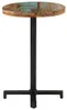 vidaXL Bistrotisch Rund Ø50x75 cm Altholz Massiv Produktbild-Vorschau 1