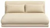 vidaXL Poltrona reclinabile in tessuto color crema Anteprima dell’immagine prodotto 4