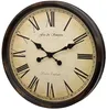 Omgoods - Extra Grote Wandklok 50 cm - Traditionele Station Productafbeelding-voorbeeld 1