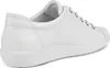 A side view of a white leather sneaker. Náhled obrázku produktu