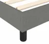 vidaXL Boxspringbettgestell Dunkelgrau 100x200 cm Stoff Produktbild-Vorschau 7