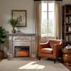 Cheminée électrique à effet de flammes TUX Oak ElectricSun, Voir les images du produit 1