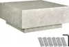 tectake® Couchtisch Lasley inkl. Bodenschoner, Produktbild-Vorschau 1