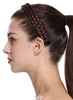 WIG ME UP Breiter Haarreif geflochten Rotbraun CXT-002-130 Produktbild-Vorschau 3