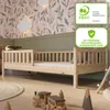 Crazy Pine Kinderbett 120x200 cm – Hohes Montessori Produktbild-Vorschau 3