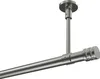 Interdeco Gardinenstange / Vorhangstange Edelstahl-Optik, Produktbild-Vorschau 1